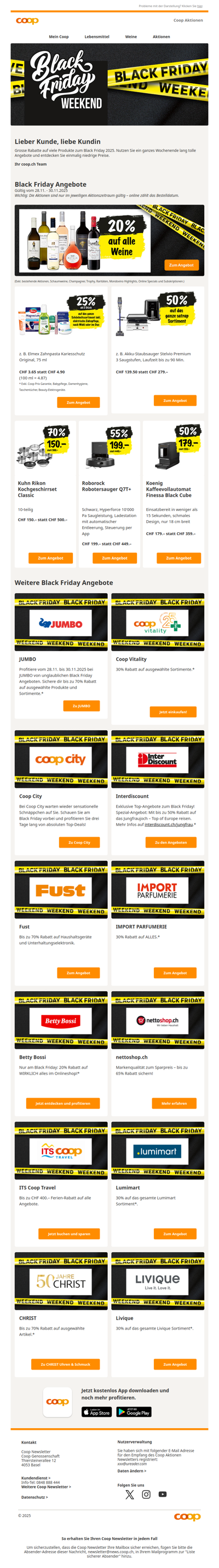 Black Friday 2025: Nur für kurze Zeit sparen