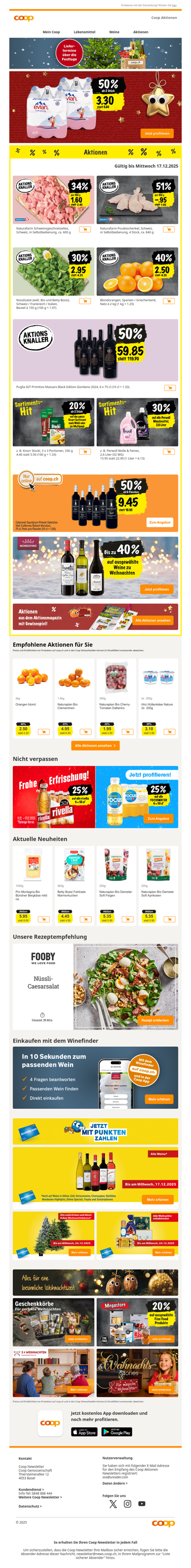 ✨ Nur heute: 50% auf Evian 6 x 1.5 L ab 2 Stück