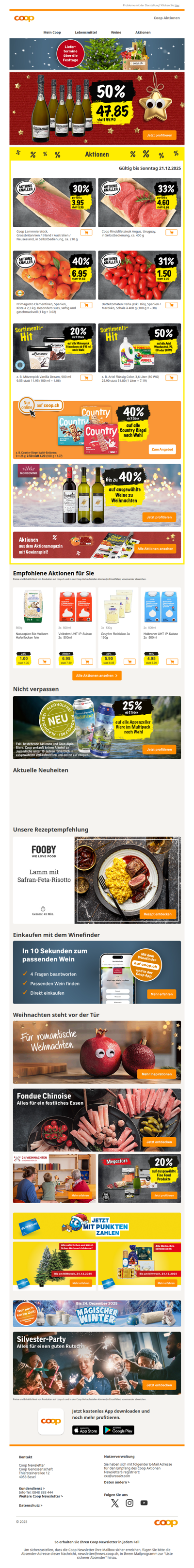 🍾 Jetzt zugreifen: Prickelnde Highlights für die Festtage