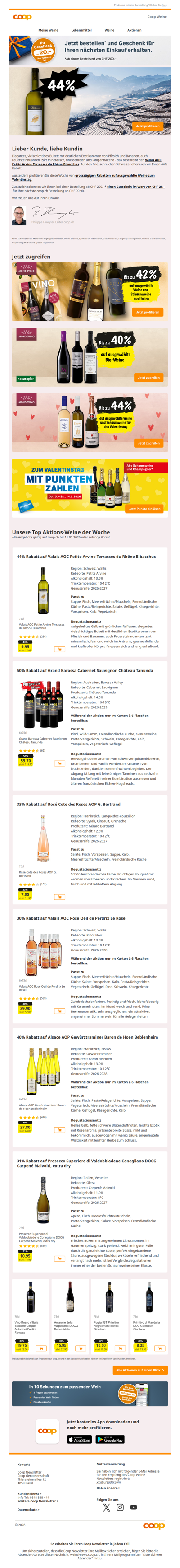 44% auf Valais AOC Petite Arvine Terrasses du Rhône Bibacchus