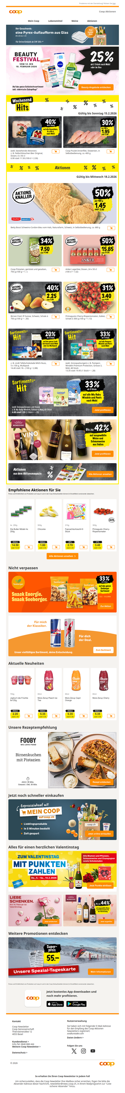 🧴 Beauty Festival: 25% auf das ganze Schönheitssortiment ab 2 Stück