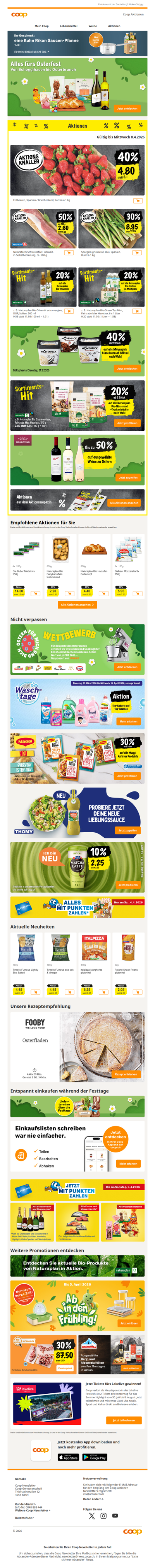 🐰 Highlights für eine genussvolle Osterzeit