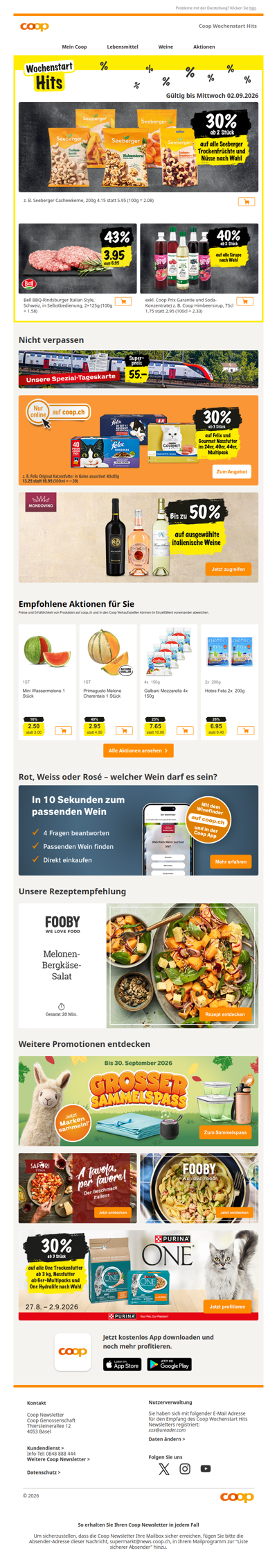 30% auf Seeberger Trockenfrüchte & Nüsse ab 2 Stk. 🥜