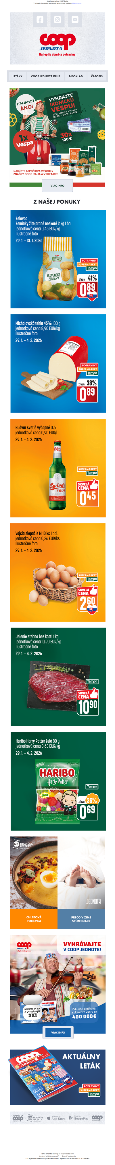 🤌Súťaž so značkou COOP Italia🤌