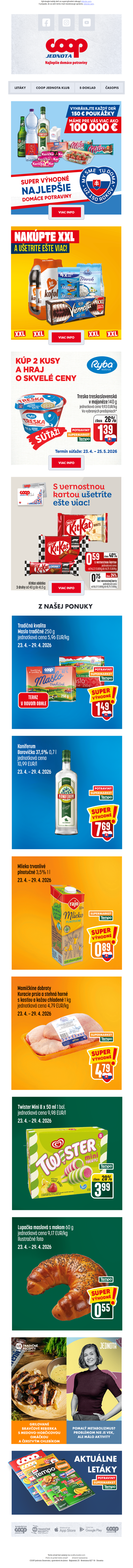 👍 Vyhrávajte každý deň za supervýhodné nákupy!😀😀😀