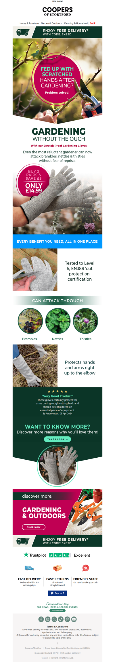 Fear No Thorns! Scratch-Proof Gardening Gloves – Delivered FREE!