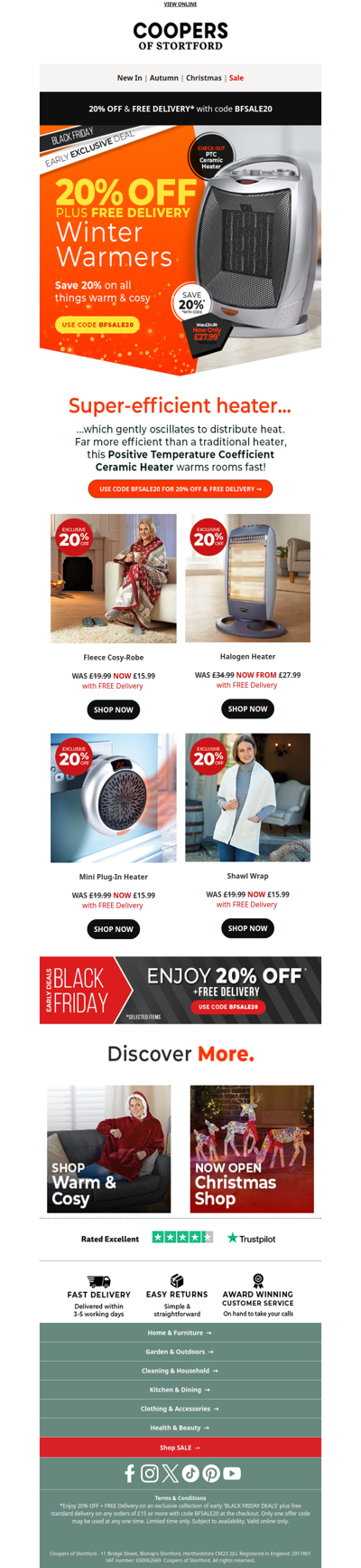 Don’t Tell Everyone – VIPs Get 20% Off these Bestsellers + Free Delivery