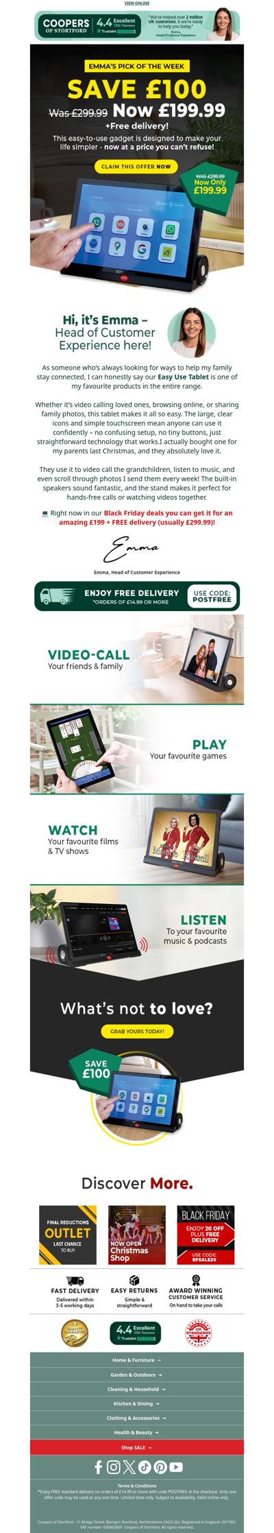 A Gift That Keeps Families Connected – £100 Off!