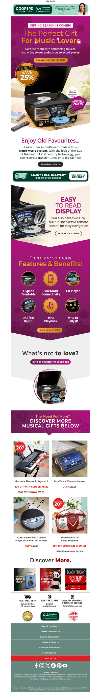 £50 Off – That’s Music to Your Ears! ✅