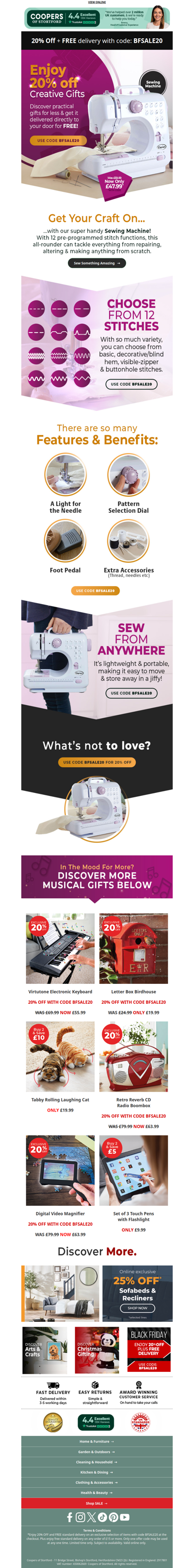 🎁 Discover the Unexpected: Gifts with a Secret 20% Off + Free Delivery!