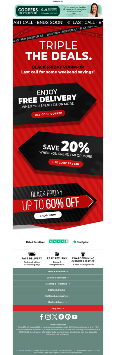 Hurry! This special treat disappears soon…