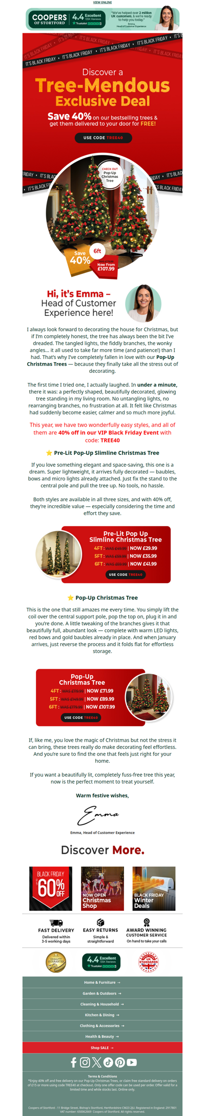 VIP Exclusive: 40% Off My Top Pick Trees! 🎄