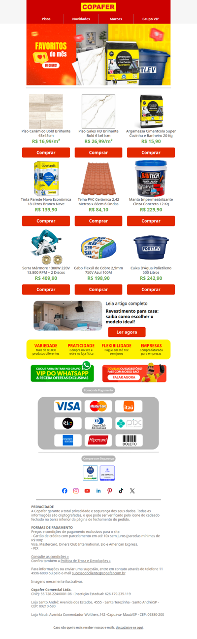 Quer evitar erro na sua compra?