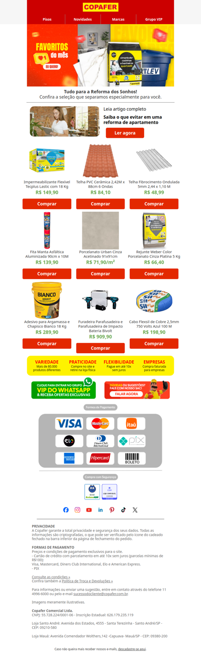 Hora de transformar seu espaço! 🔨