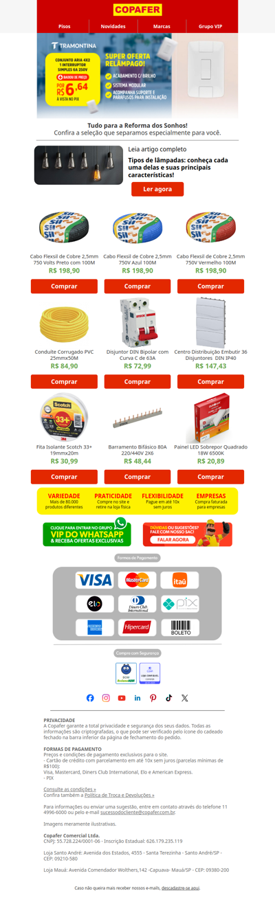 Você confia na fiação da sua casa?