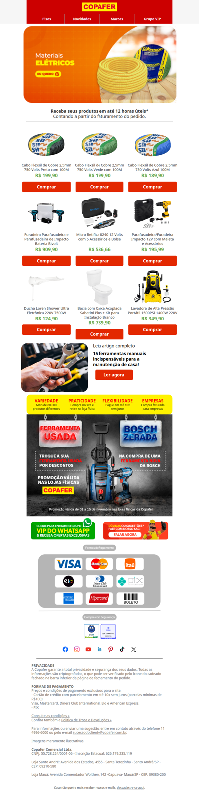 Seu favorito tá com desconto?