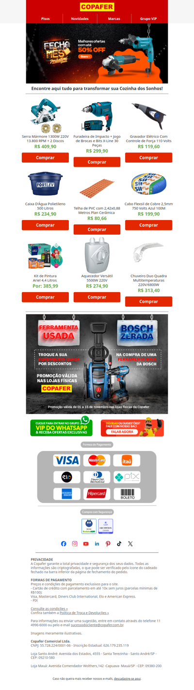 Vai deixar pra próxima?