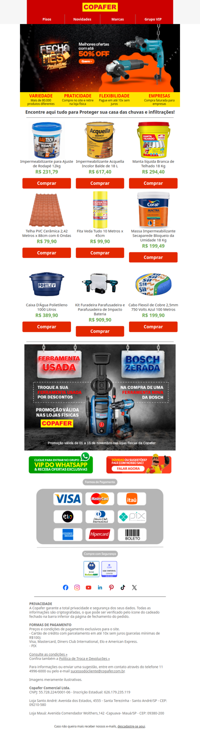 Aquela mancha na parede voltou?