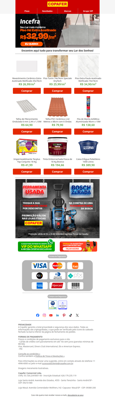 Sua casa pede uma renovação completa?