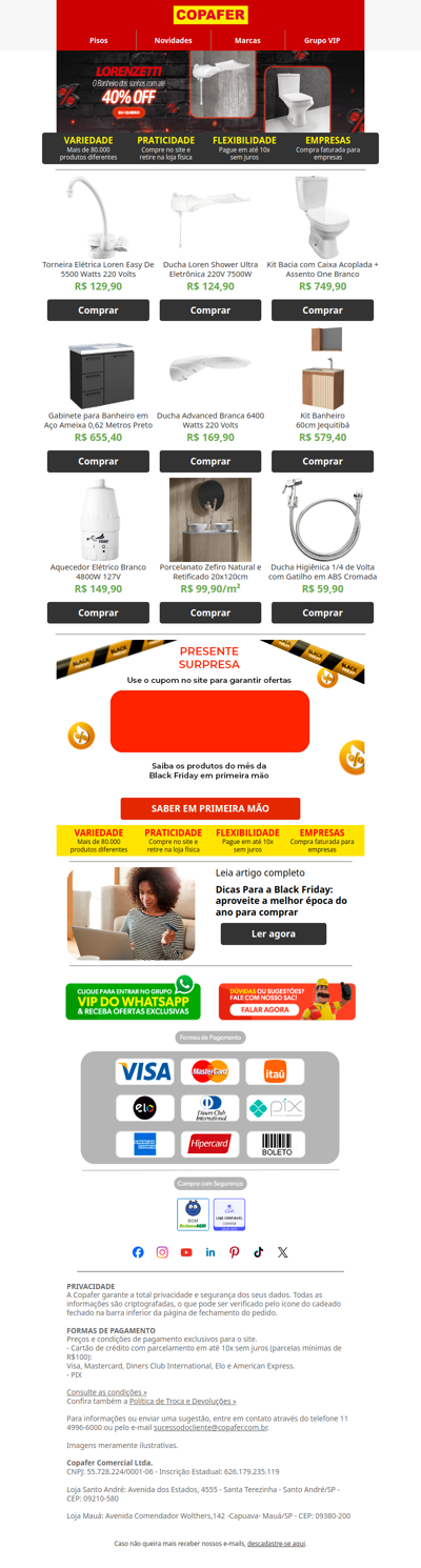 Sabe como modernizar seu banheiro?