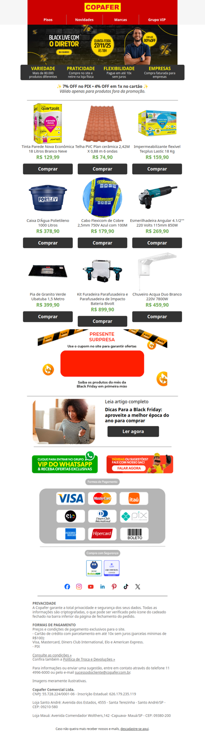 Já viu nosso combo de descontos?