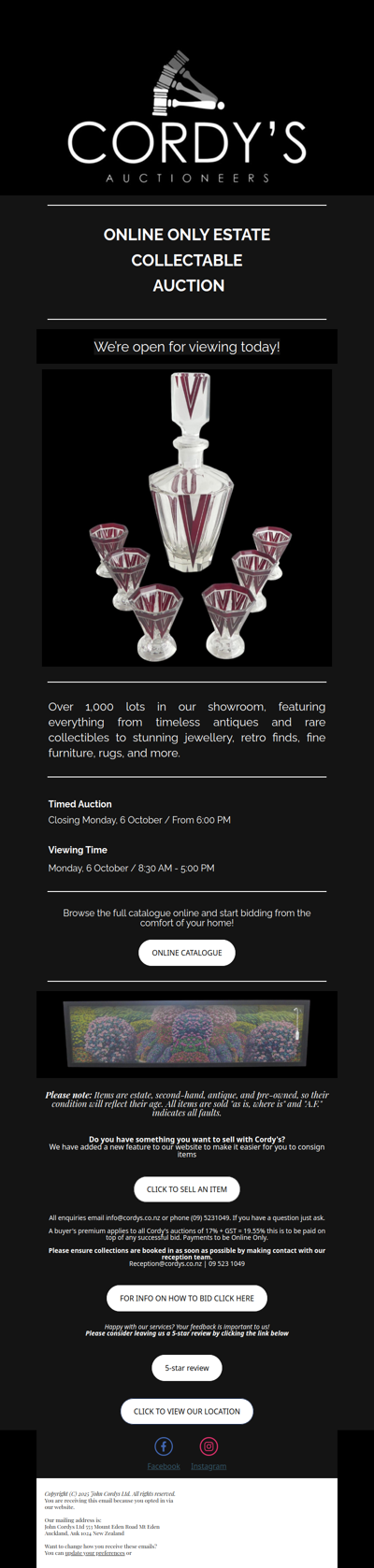 ESTATE & COLLECTABLE AUCTION