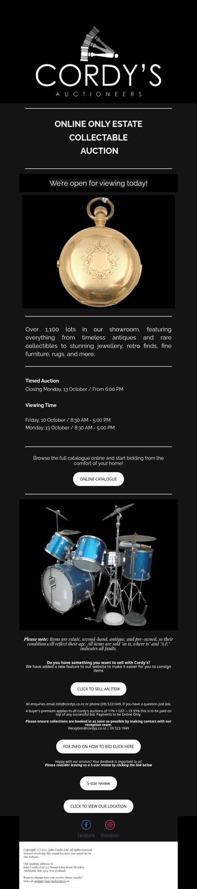 ESTATE & COLLECTABLE AUCTION