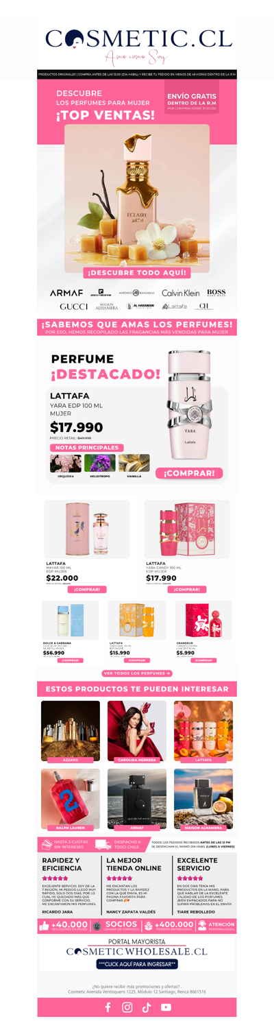 wdqe ❤️ estos son los perfumes más vendidos en febrero para mujer 😍