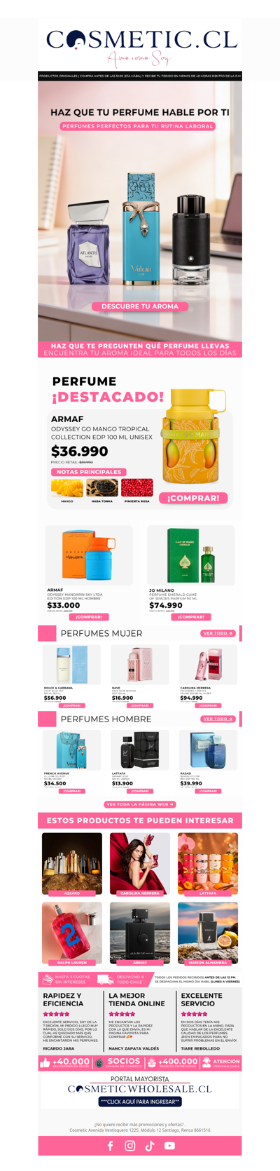 ¿Listo para que te pregunten qué perfume llevas? 👀