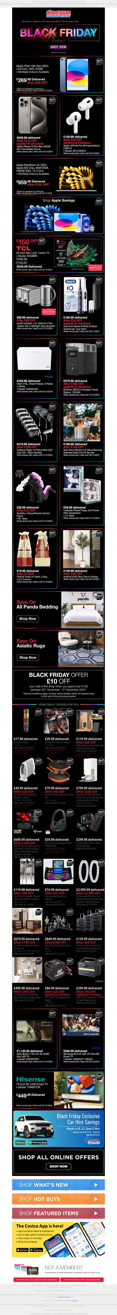 Kick Off the Weekend with Black Friday Savings