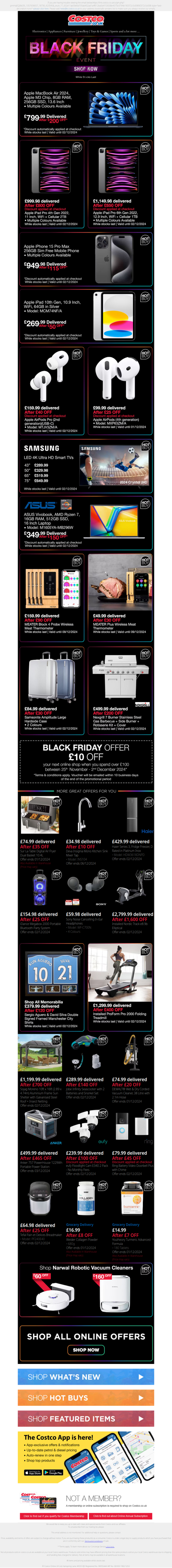 BLACK FRIDAY OFFER: £10 OFF your next online shop when you spend over £100 between 25/11/2024 - 02/12/2024