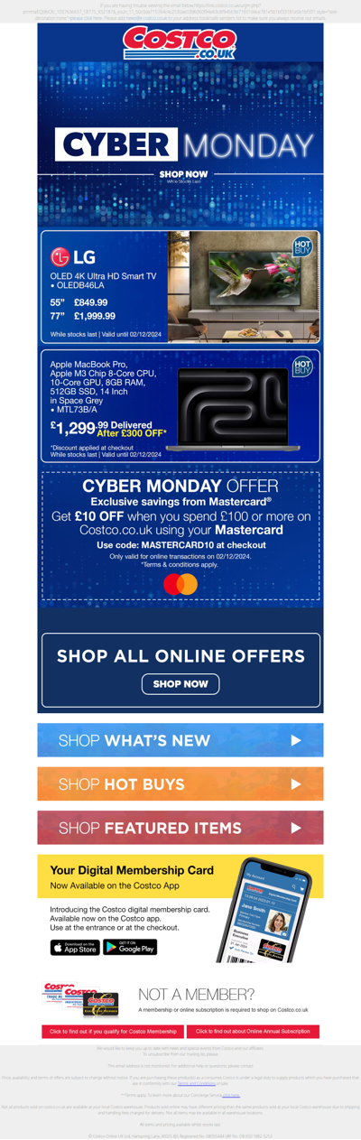 Cyber Monday Online Only Deals