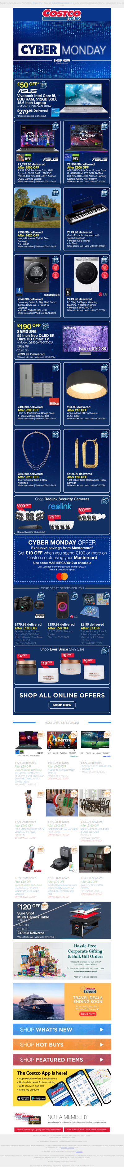 Cyber Monday Continues Online...