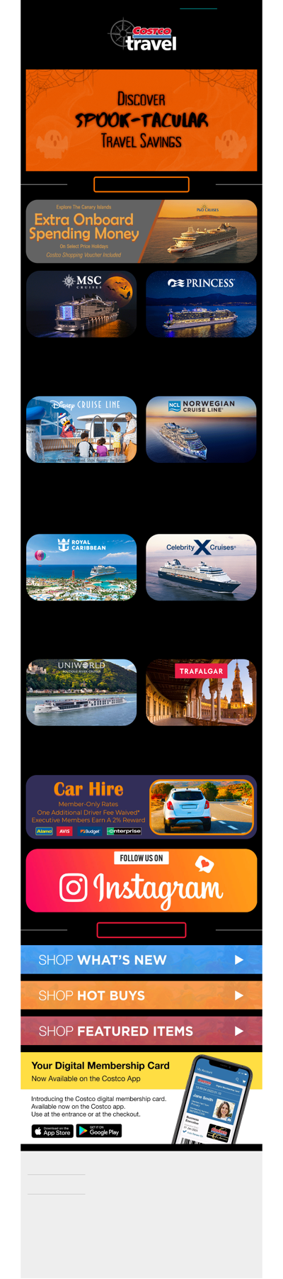 Travel Treats 🎃 Member-Only Value