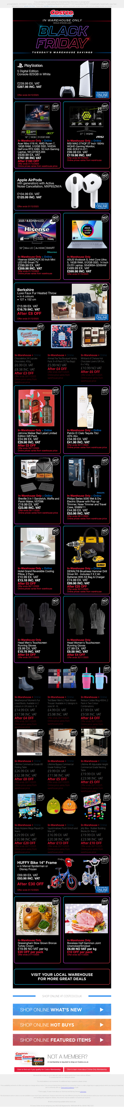 Black Friday Savings from Tomorrow! Playstation 5 Digital Edition NOW £239.99 EX. VAT