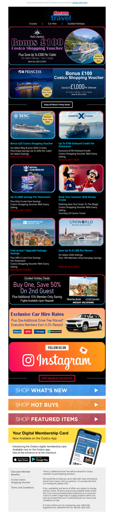 Exclusive Black Friday Deals 👀 P&O Cruises & More 🚢