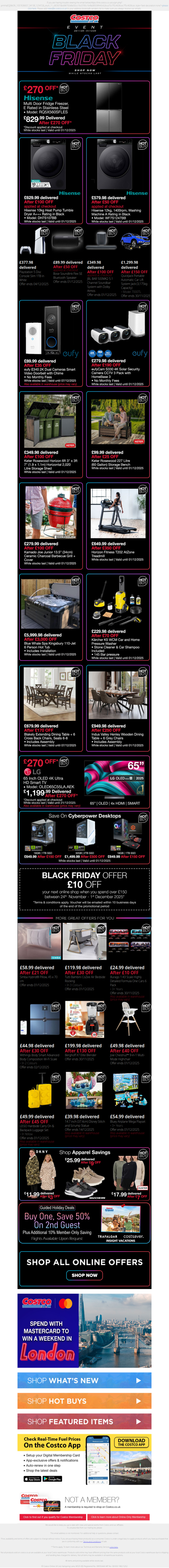 Save on Hisense Appliances this Black Friday