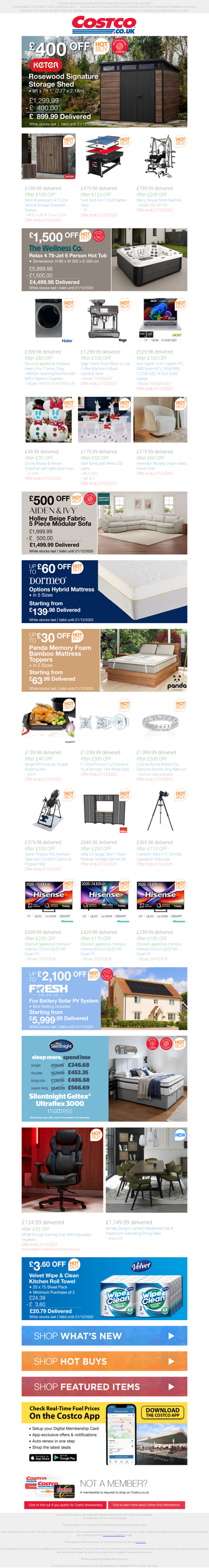 £400 OFF Keter Rosewood Signature 9ft x 7ft 1