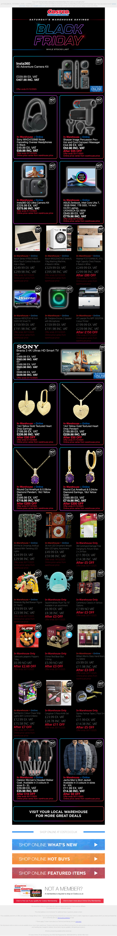 Black Friday continues! Insta360 X5 Adventure Camera Kit NOW £339.99 EX. VAT