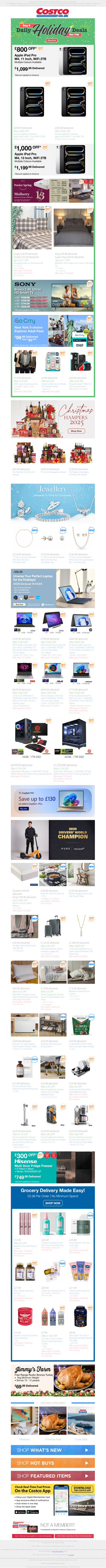 On the 4th Day of Deals…Apple iPad Pro M4, 11 Inch, WiFi 2TB £1,099.99 After £800 OFF