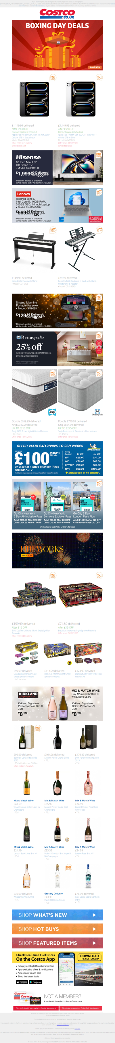 Boxing Day Deals: £950 OFF Apple iPad Pro 5th Gen 2024 NOW £1,149.99