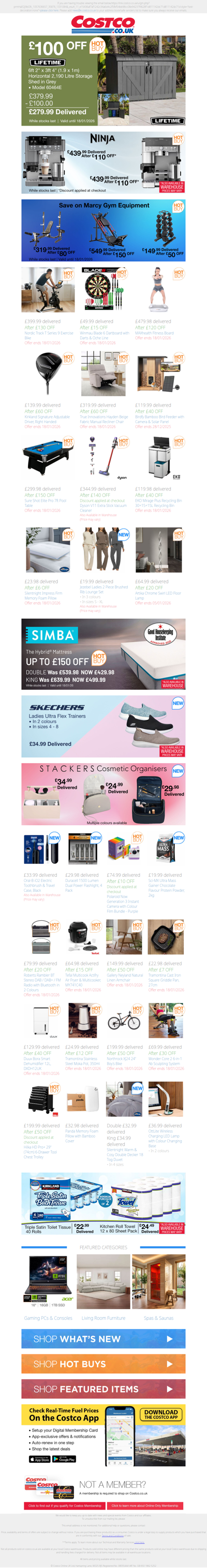 £110 OFF Select Ninja Coffee Machines NOW £439.99 Delivered