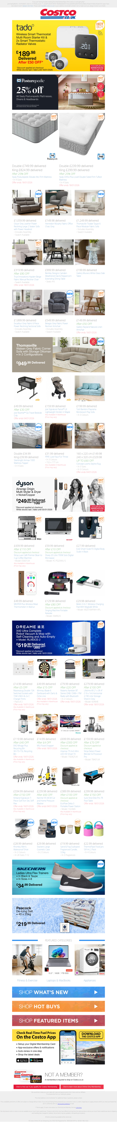 Tado Wireless Smart Thermostat Multi Room Kit £189.98 After £50 OFF