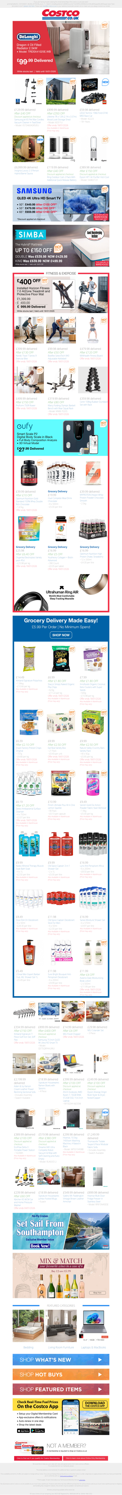 ONLY £99.99 for De'Longhi Dragon 4 Oil Filled Radiator 2.5kW