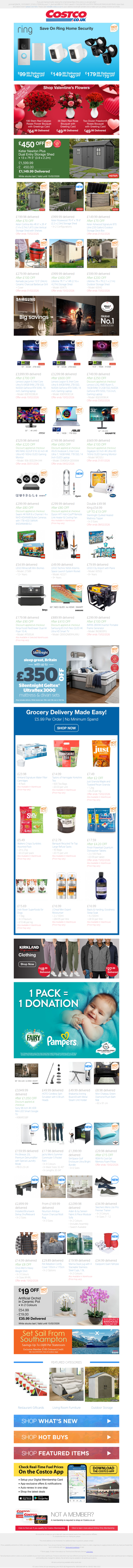 ONLY £99.99 for Ring Battery Video Doorbell Plus with 2nd Gen Chime Pro After £40 OFF