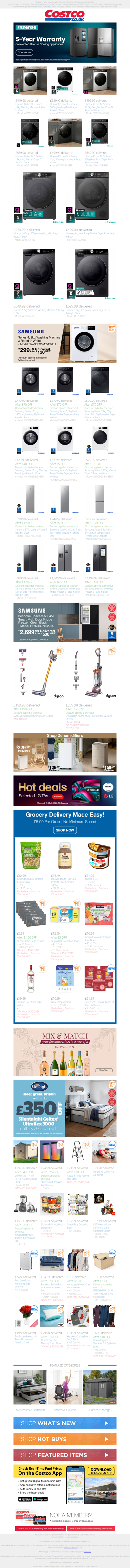 £130 OFF Samsung Series 4, 9kg Washing Machine NOW £299.99