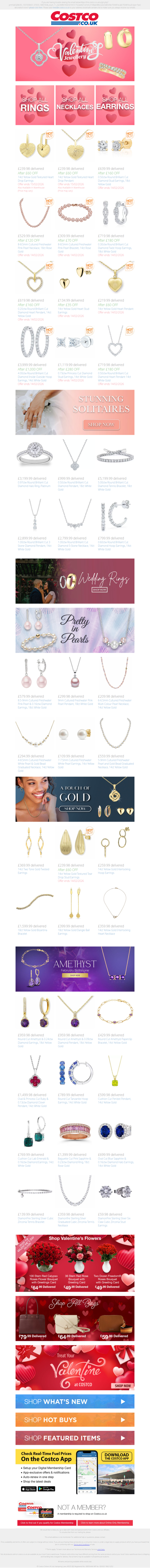 Treat your Valentine with Gifts that Sparkle💖 100 Stem Roses for £64.99 Delivered