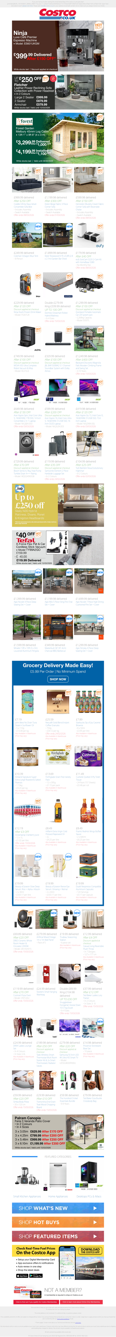 Ninja Luxe Café Premier Espresso Machine £399.99 After £150 OFF