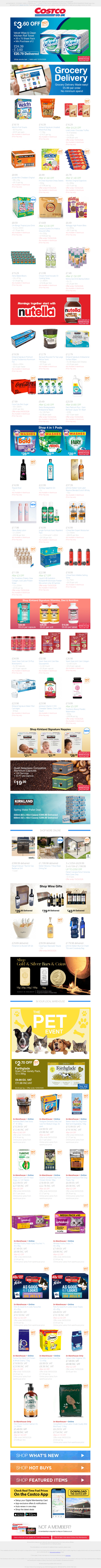 Grocery Delivery made easy! £5.99 per order | £3.60 OFF Velvet Kitchen Roll 20x75 Sheet Pack NOW £20.79