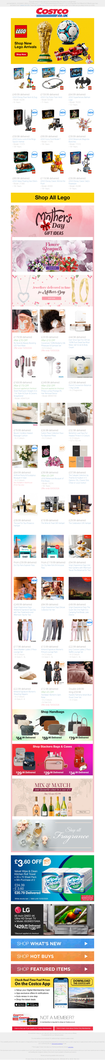 New Lego Arrivals! LEGO Icons Ferrari: Michael Schumacher £69.99